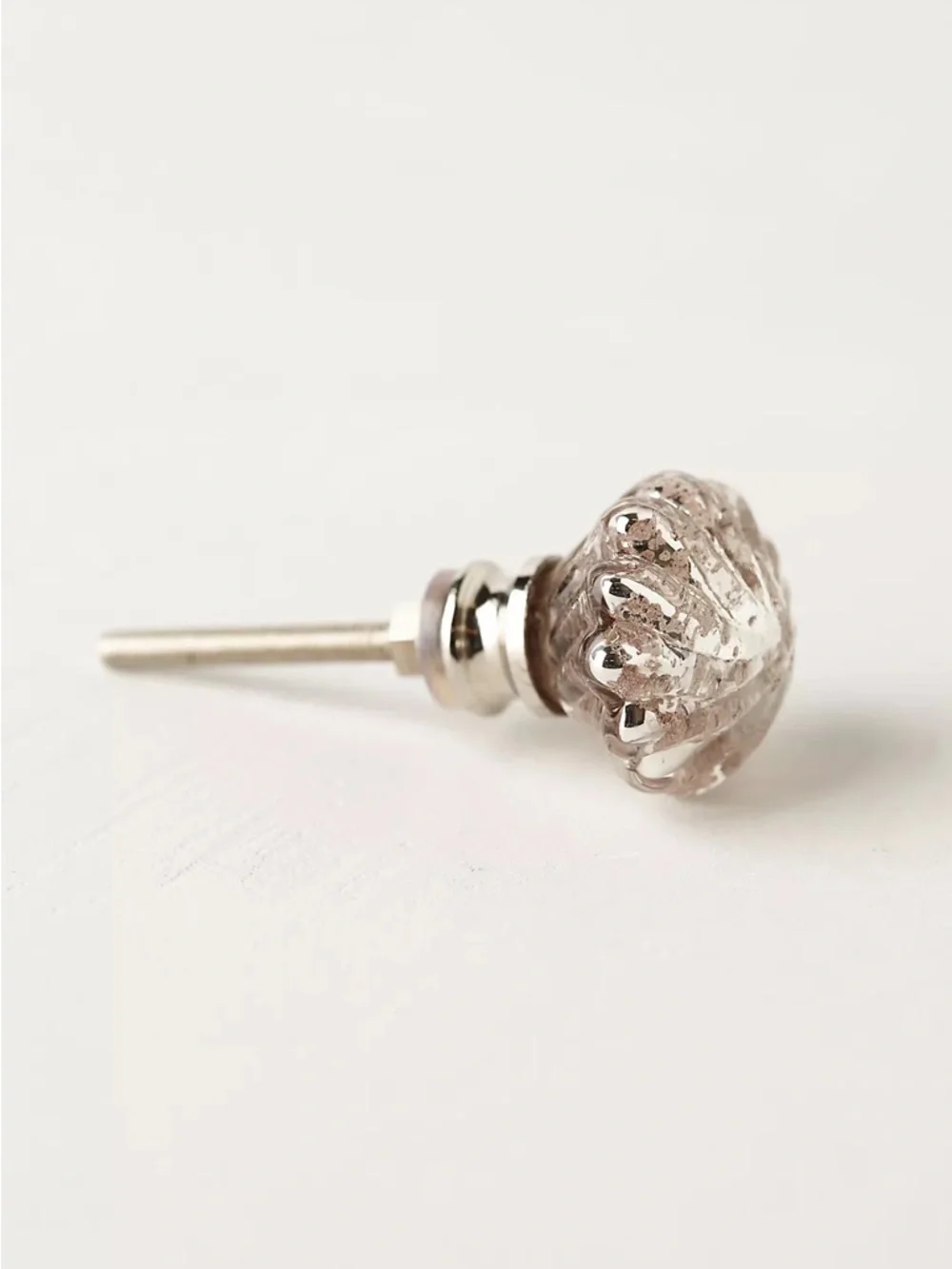 ANTHROPOLOGIE Silver Mirrored Knob